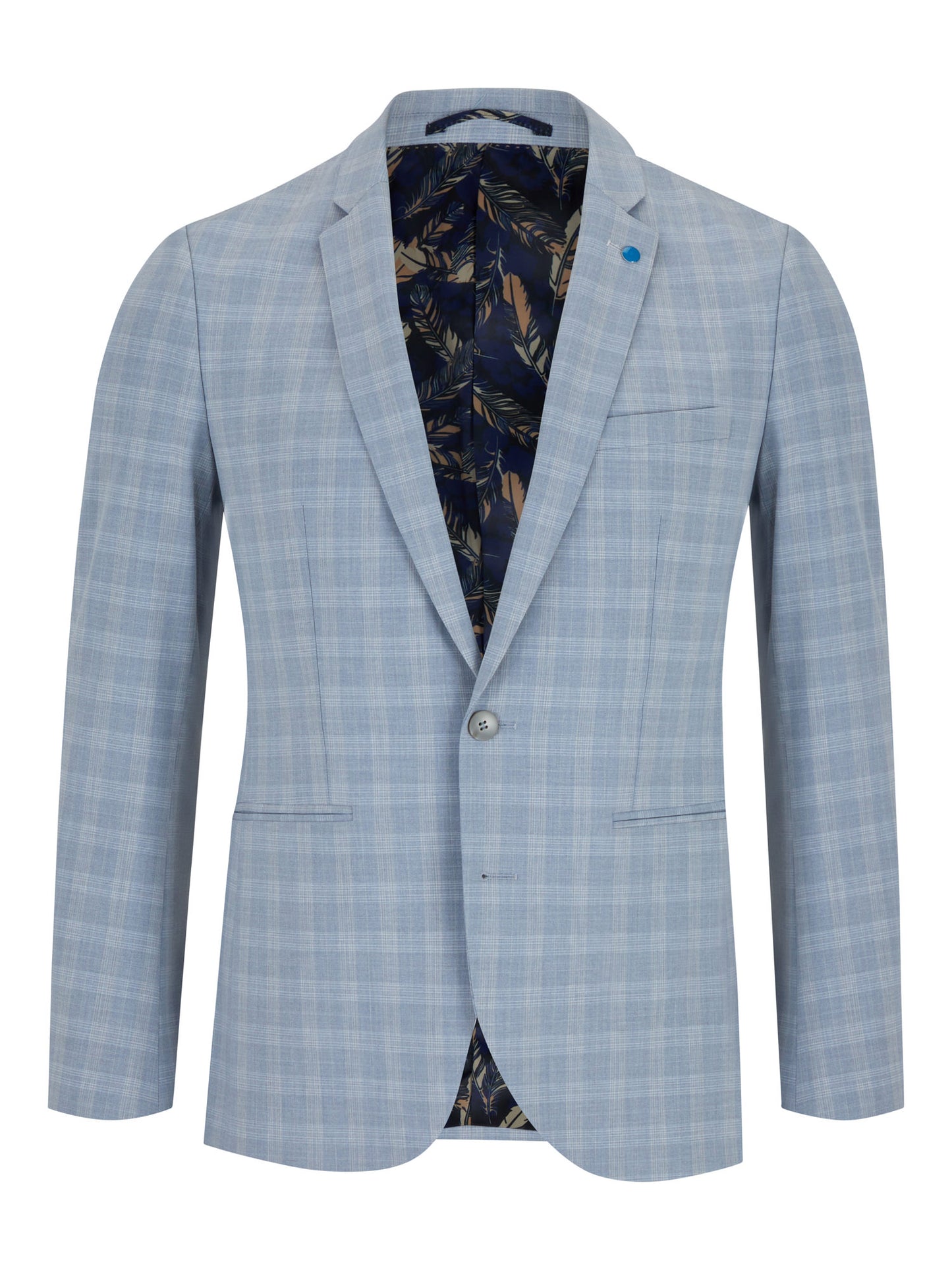 Spin Zach J 2pc Suit - Baby Blue