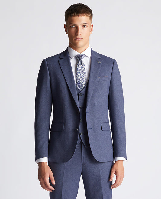 Remus Uomo Matteo Slim Fit 3pc Suit - Blue