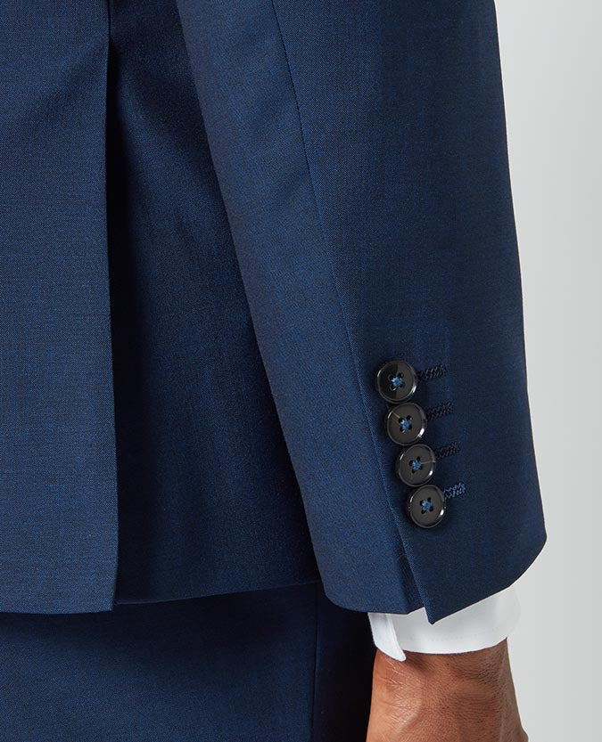 Remus Uomo Palucci Tapered Fit Suit - Dark Blue