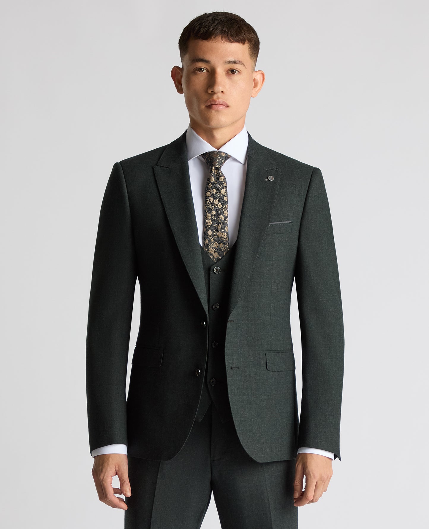 Remus Uomo Massa Suit Jacket - Burgundy