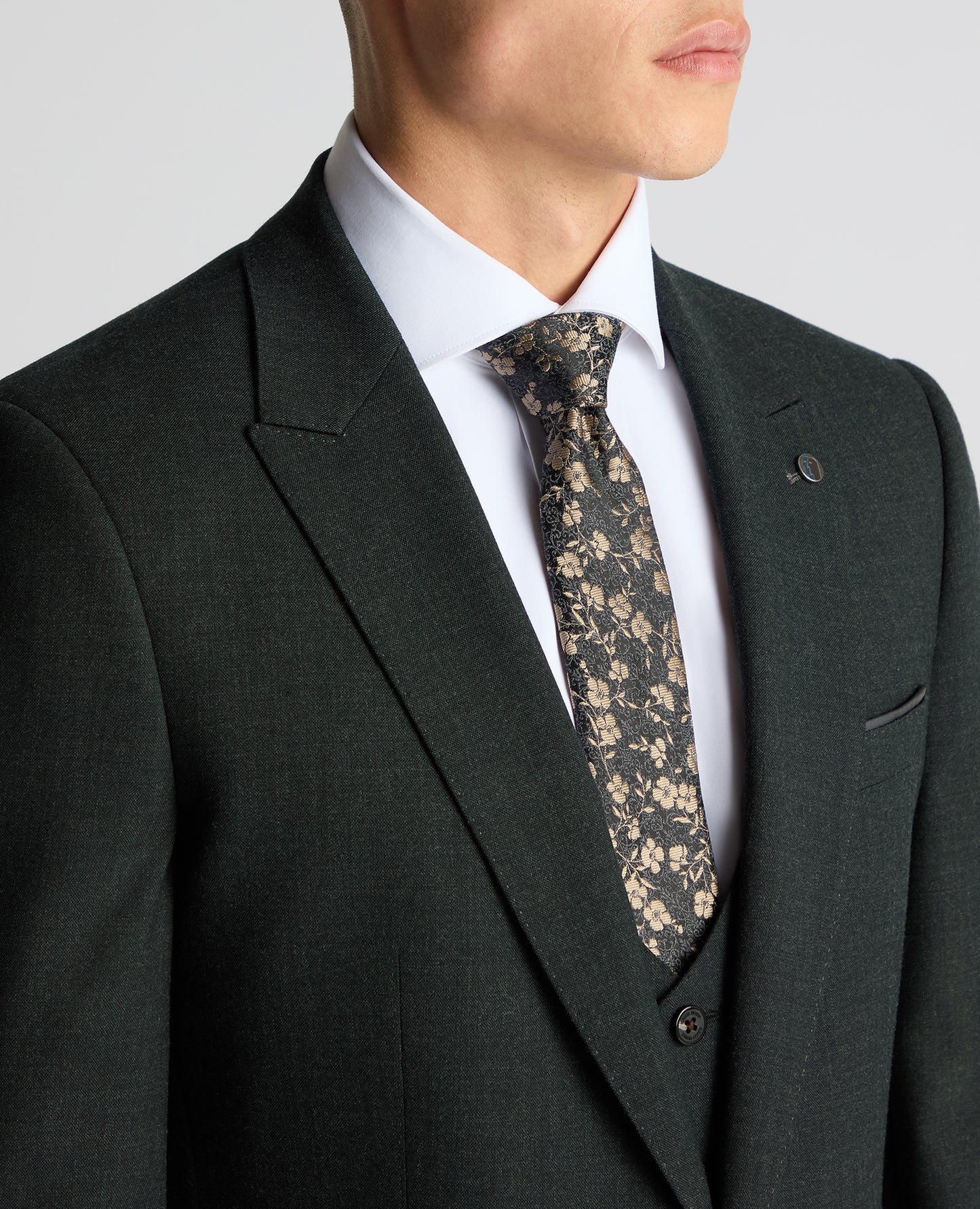 Remus Uomo Massa Mix + Match Suit Jacket - Dark Green