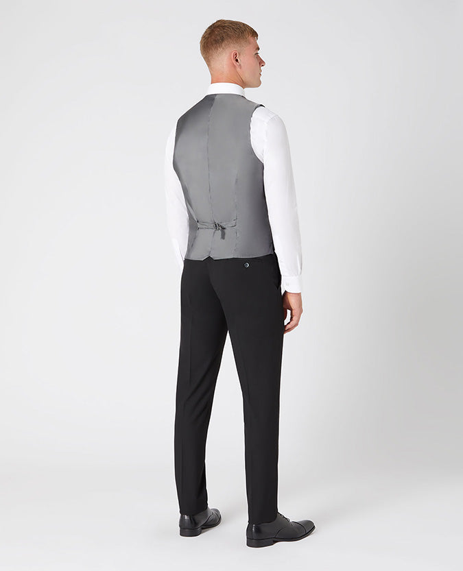 Remus Uomo Lazio X-Slim Fit Waistcoat - Black 51660 00