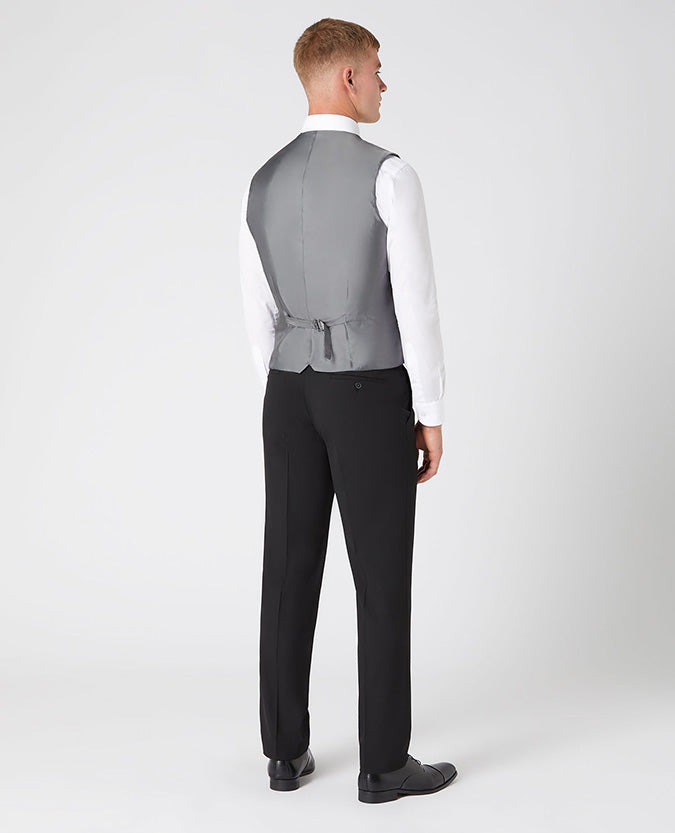 Remus Uomo Tapered Fit Waistcoat - Black 51770 00