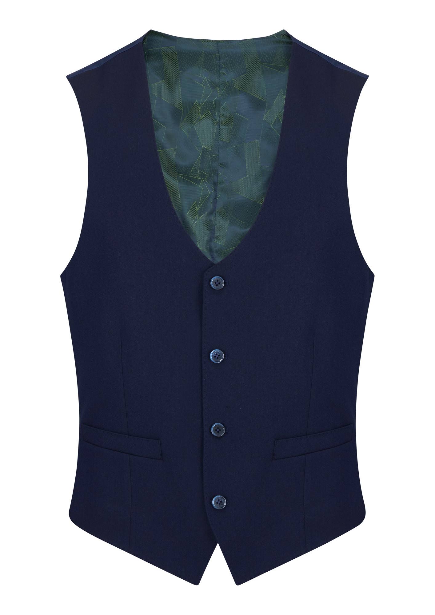 Remus Luca Waistcoat - French Navy