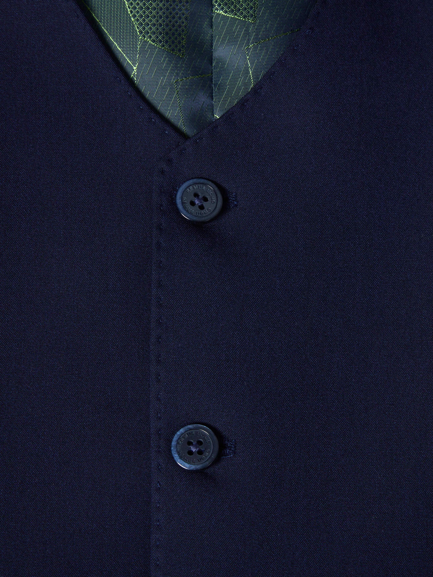 Remus Luca Waistcoat - French Navy