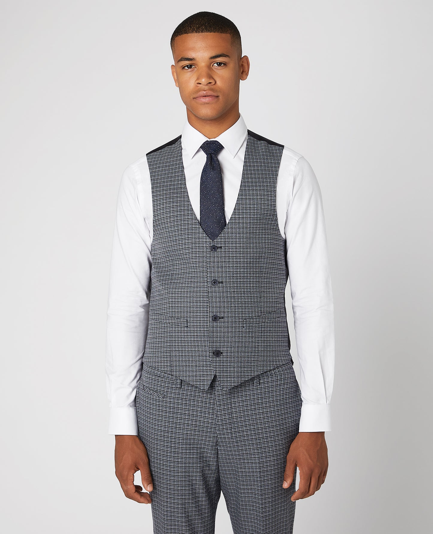 Remus Uomo Luca Waistcoat - Grey