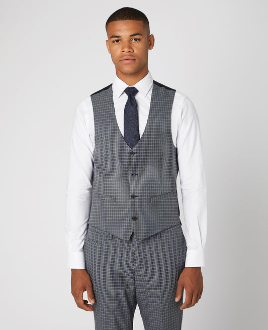 Remus Uomo Luca Waistcoat - Grey