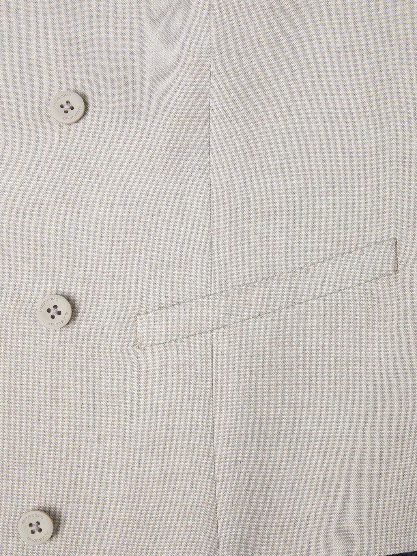 Remus Uomo Malfi Waistcoat - Stone