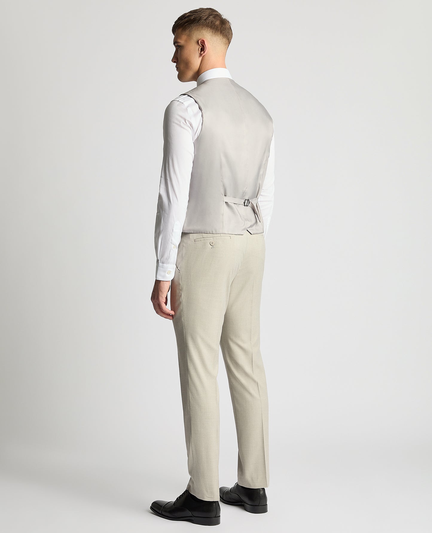 Remus Uomo Pablo Waistcoat - Stone