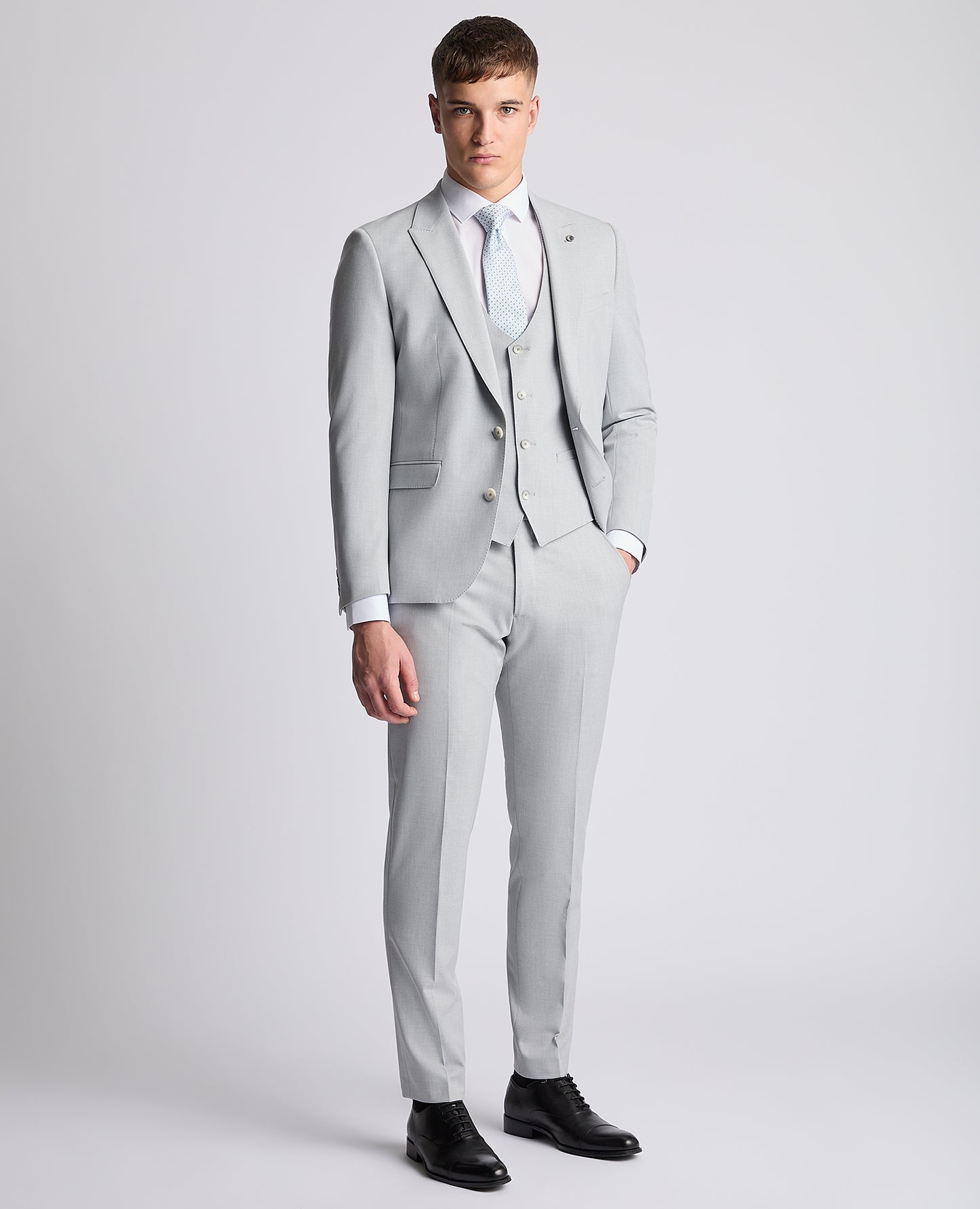 Remus Uomo Massa Waistcoat - Light Grey