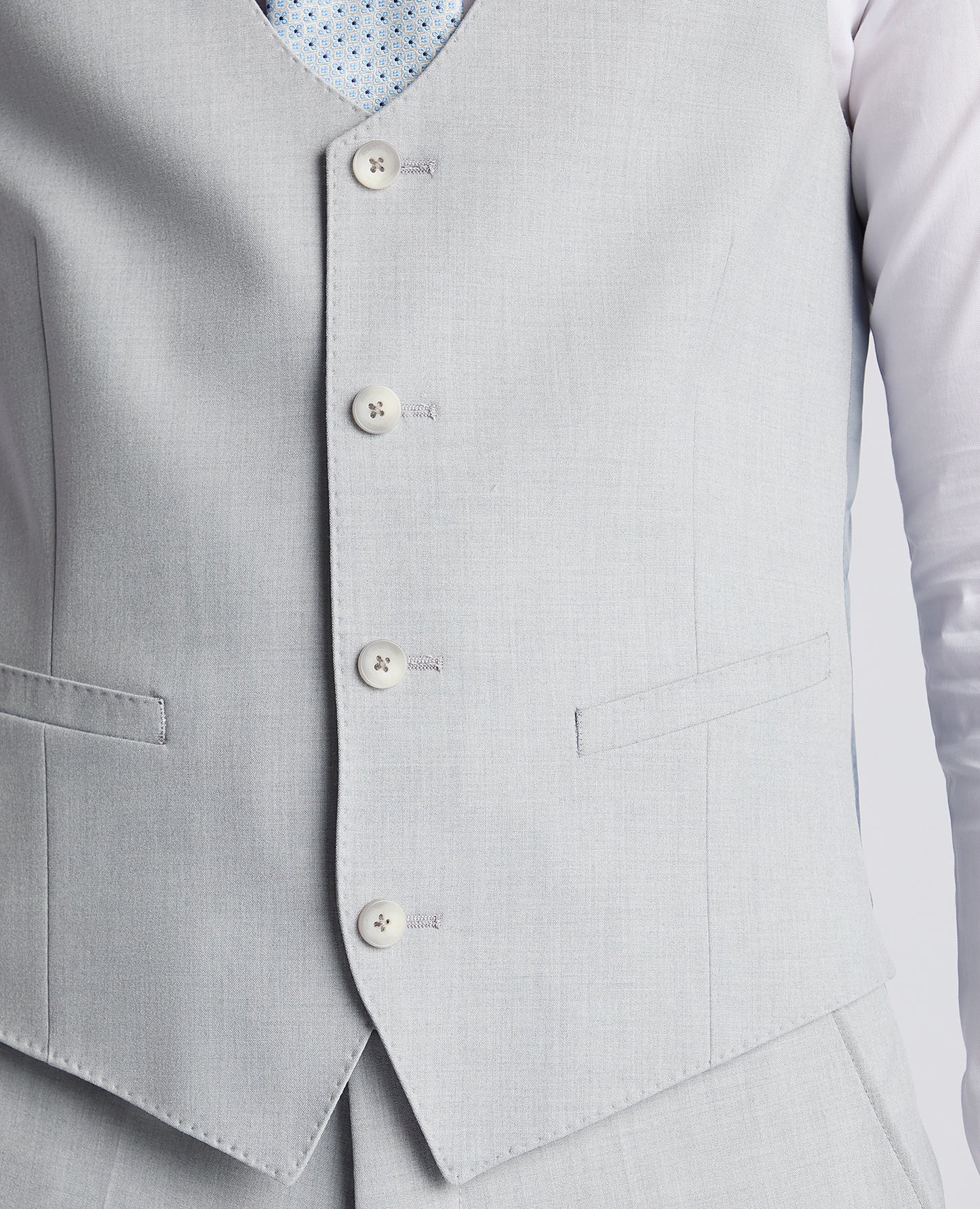 Remus Uomo Massa Waistcoat - Light Grey