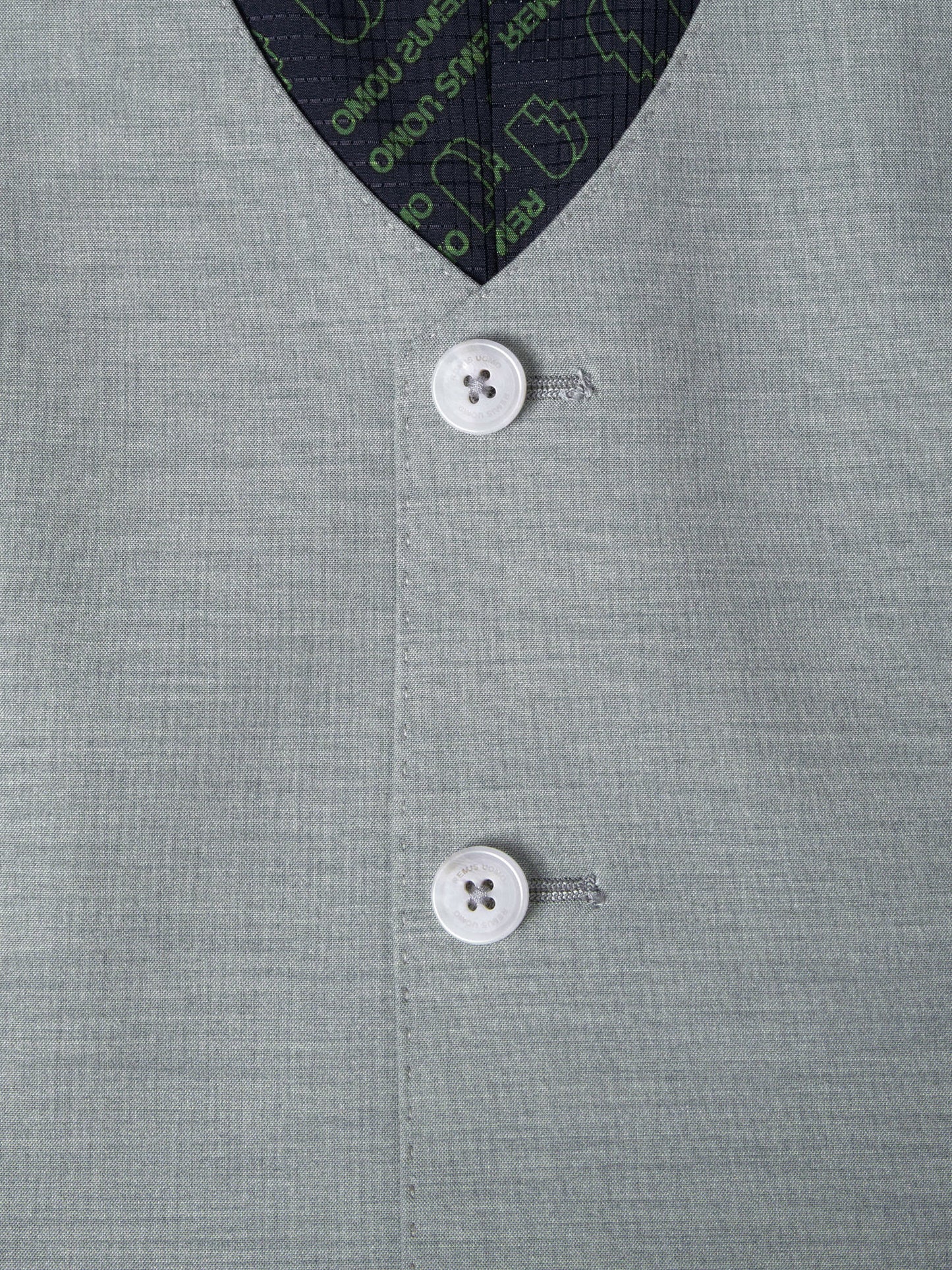 Remus Uomo Massa Waistcoat - Sage