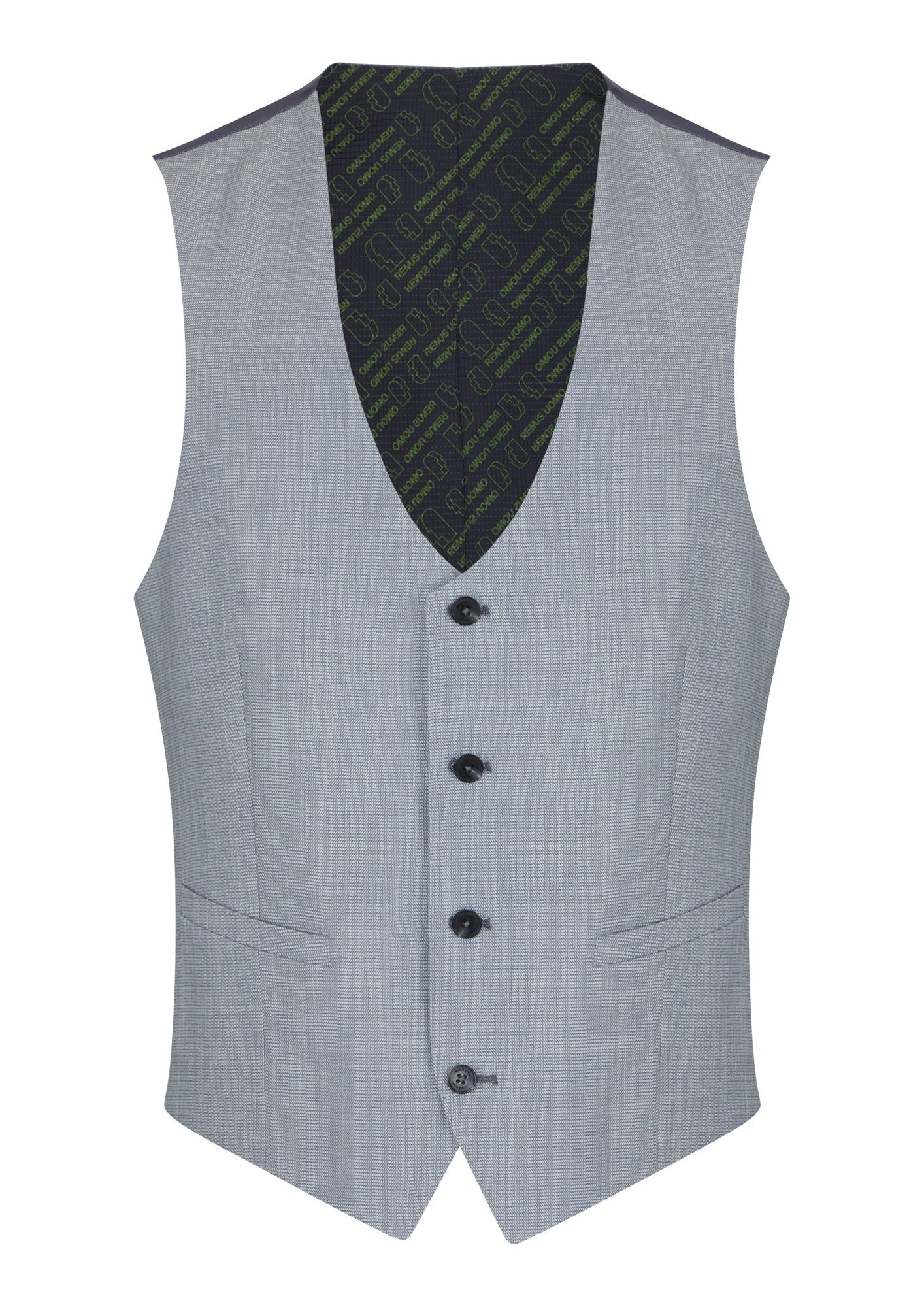 Remus Uomo Lucian Waistcoat - Grey