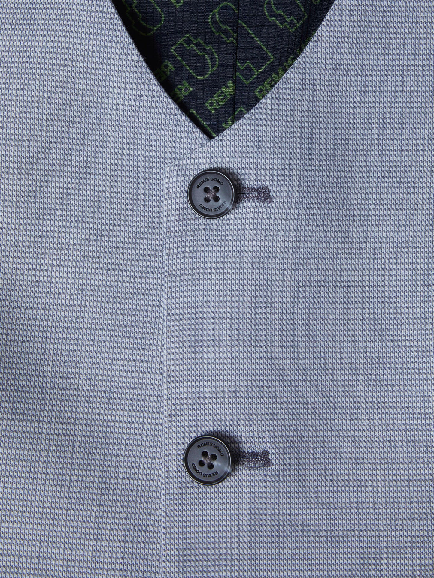 Remus Uomo Lucian Waistcoat - Grey