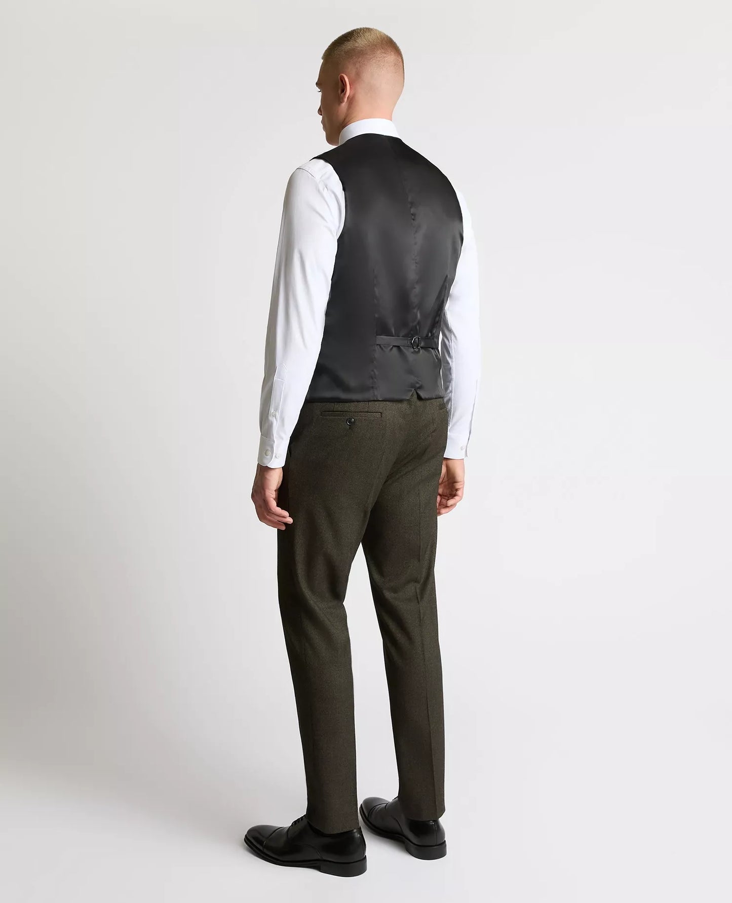 Remus Uomo Matteo Suit Waistcoat - Brown