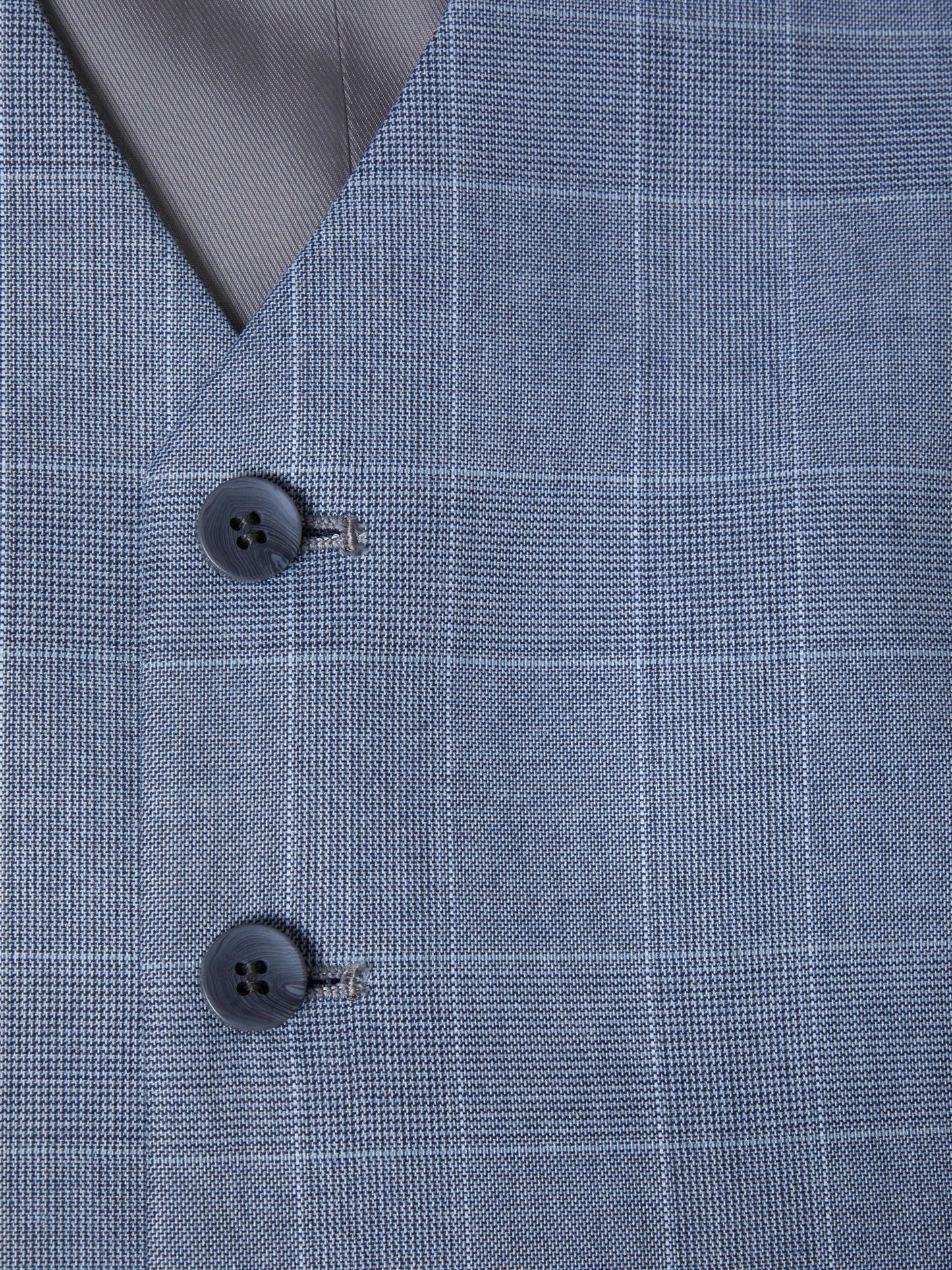 Daniel Grahame Dale Waistcoat - Blue Check