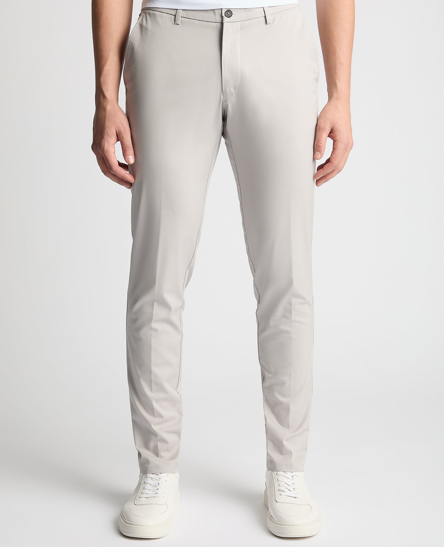 Remus Uomo Edison Casual Trouser - Light Grey