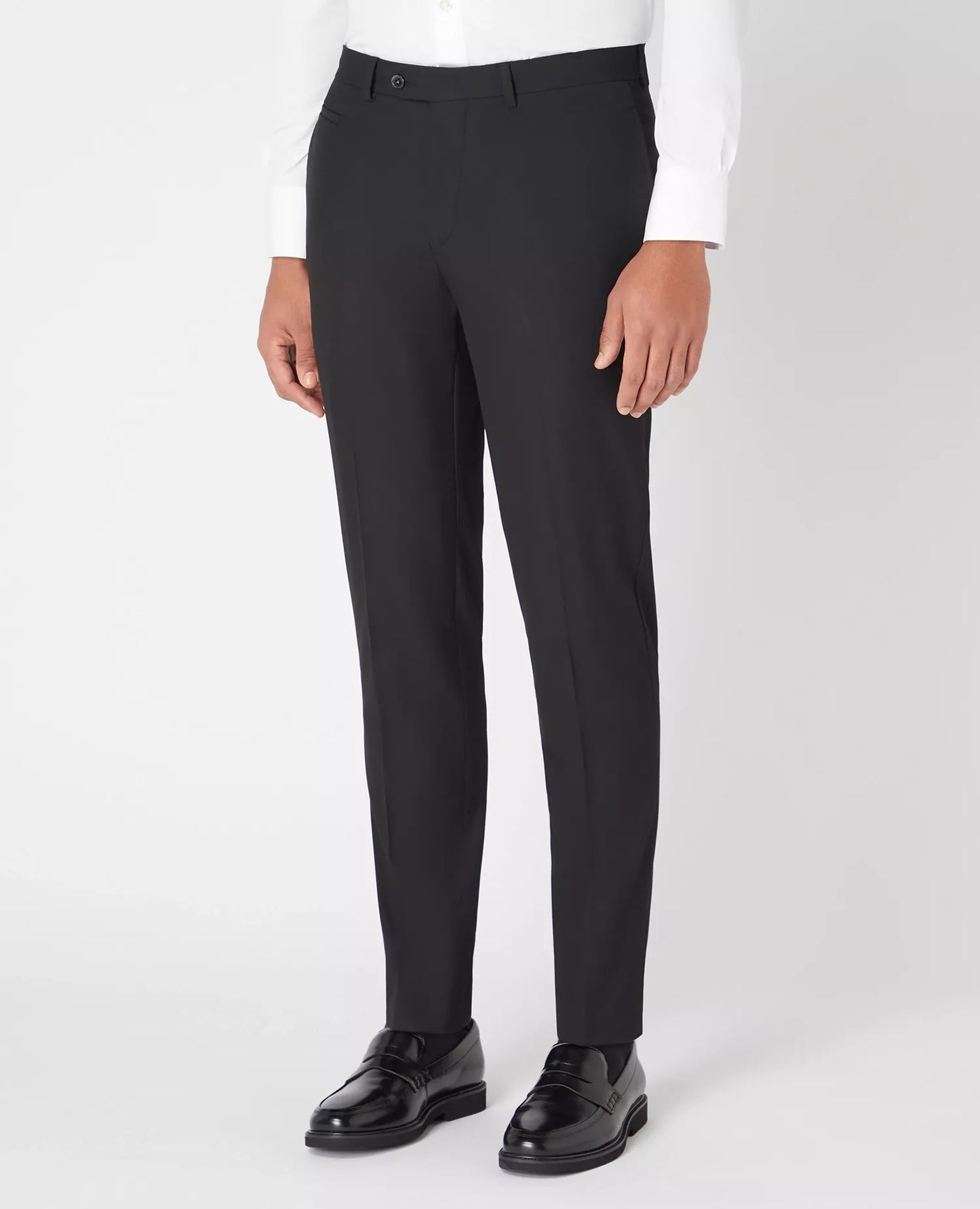 Remus Uomo Luca Formal Trousers - Black