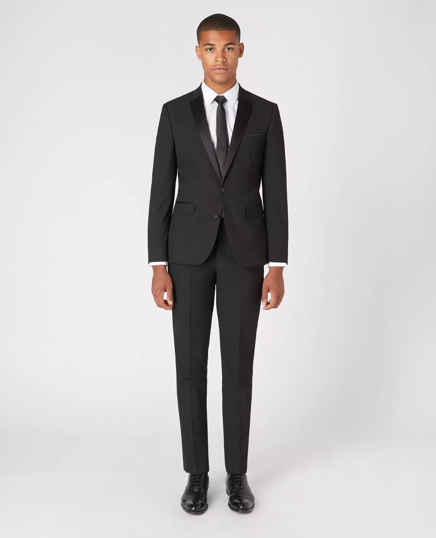 Remus Uomo Luca Formal Trousers - Black