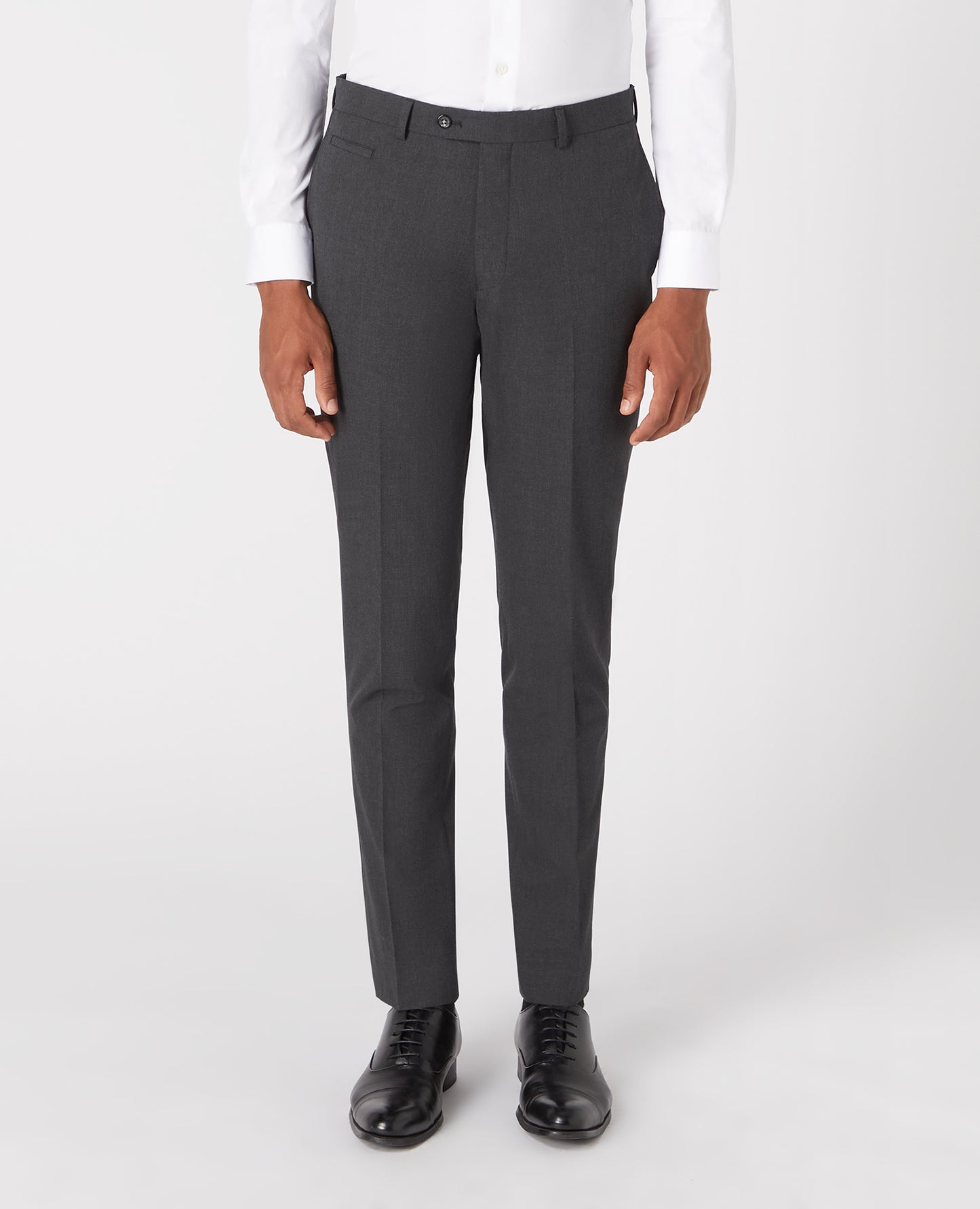 Remus Uomo Luca Formal Trousers - Dark Grey