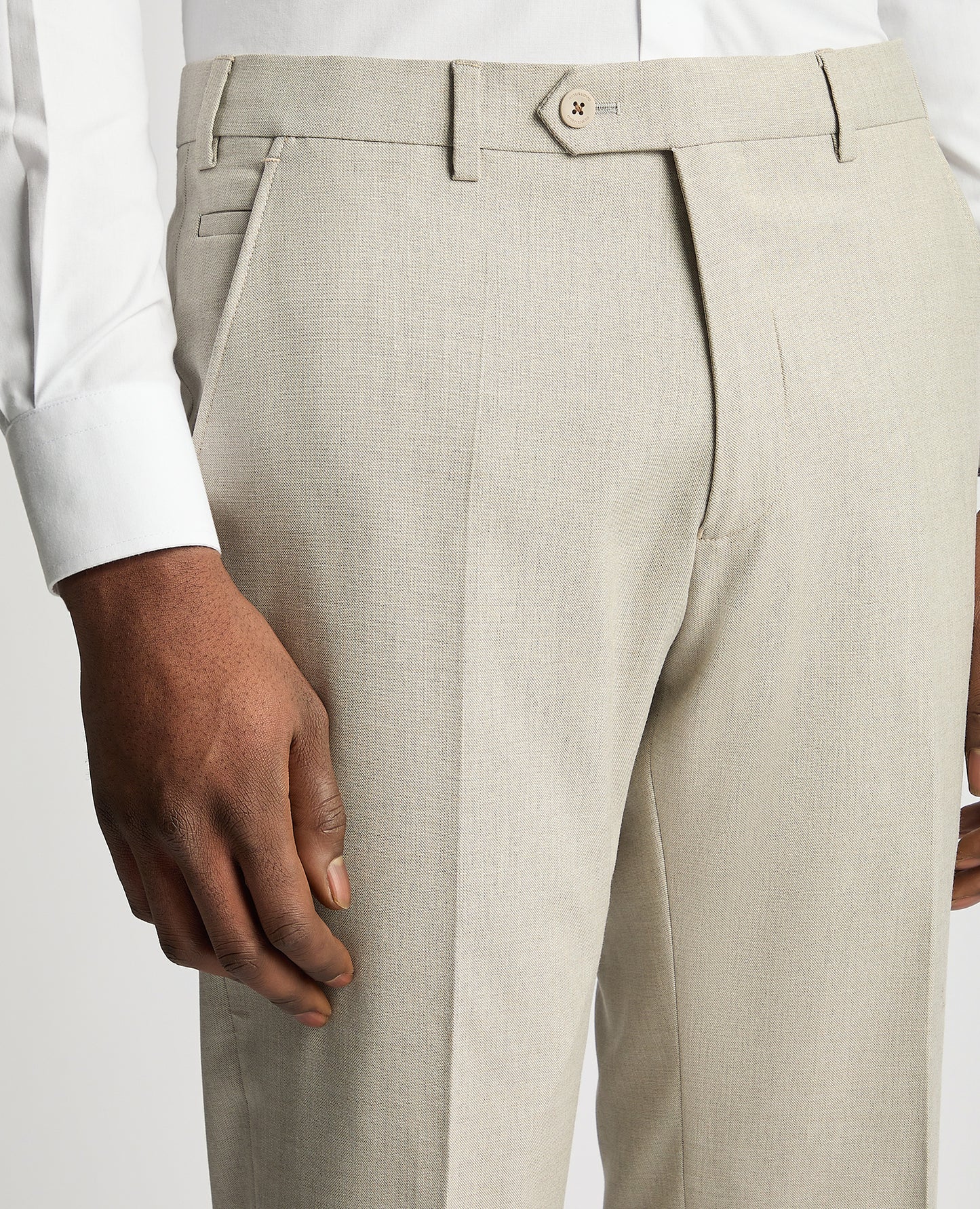 Remus Uomo Mario Trousers - Stone 72258 92