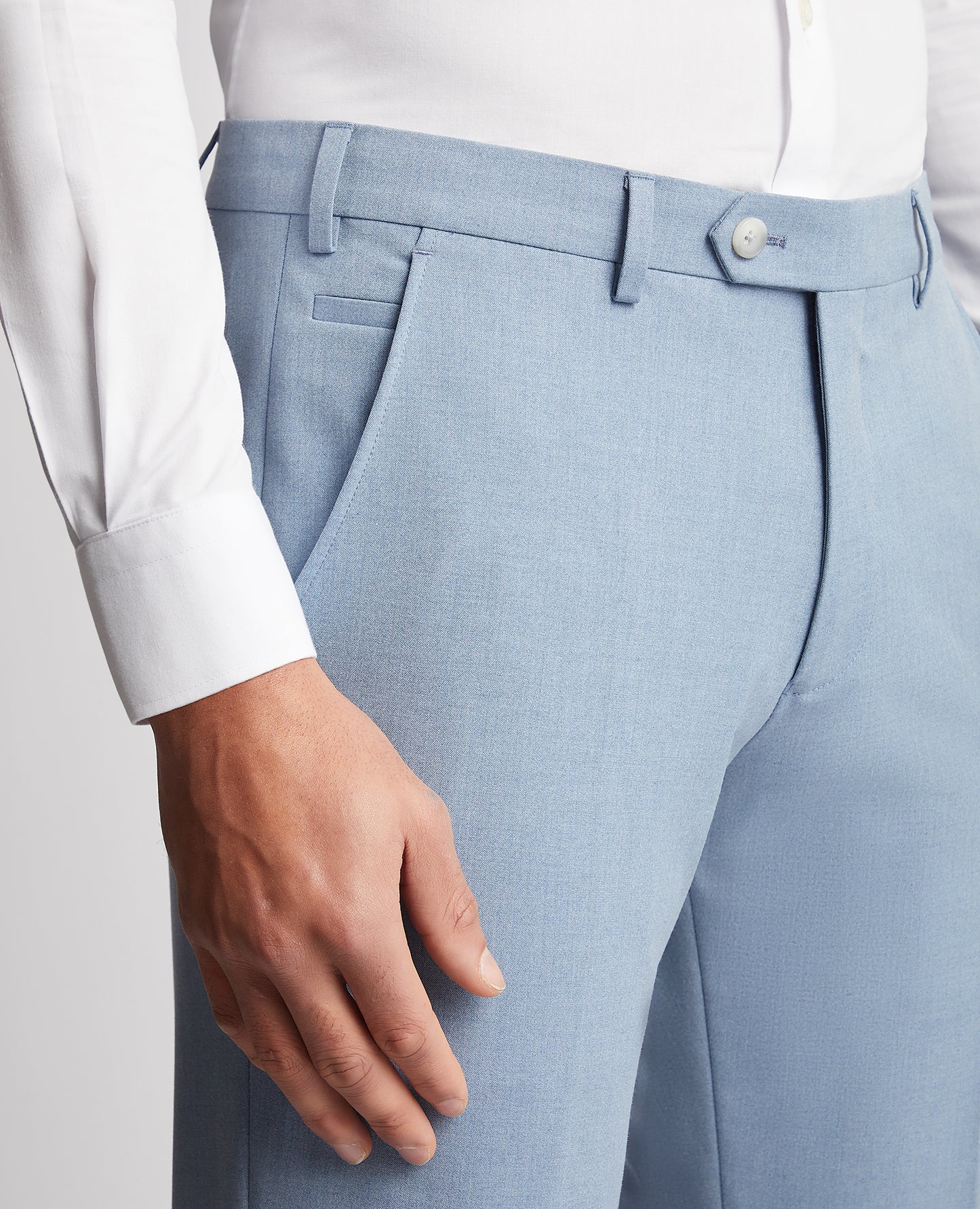 Remus Uomo Massa Trousers - Baby Blue