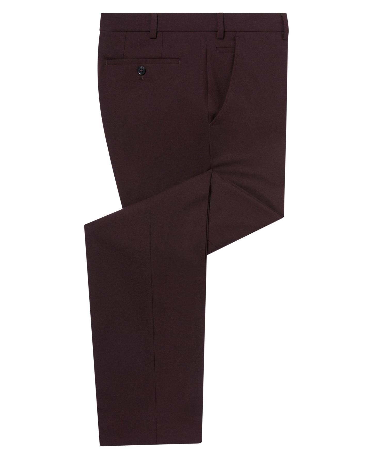 Remus Uomo Massa Formal Trousers - Burgundy