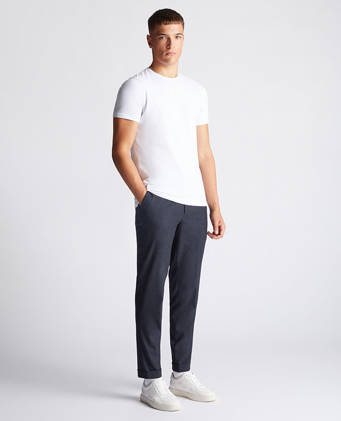 Remus Uomo Savino Trousers - Navy