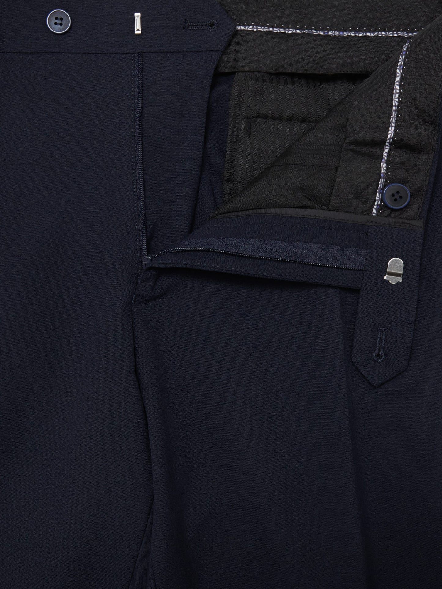 Daniel Grahame Dean Formal Trousers - Navy