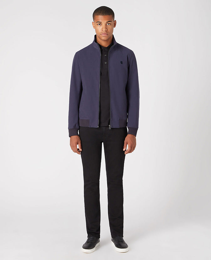 Remus Uomo Harrington Jacket - Navy