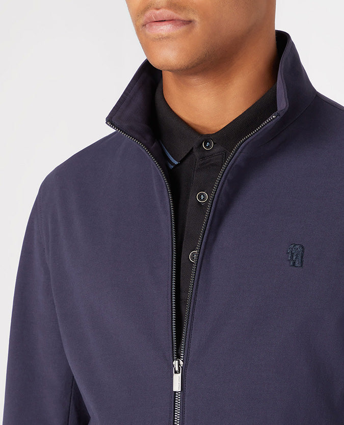 Remus Uomo Harrington Jacket - Navy