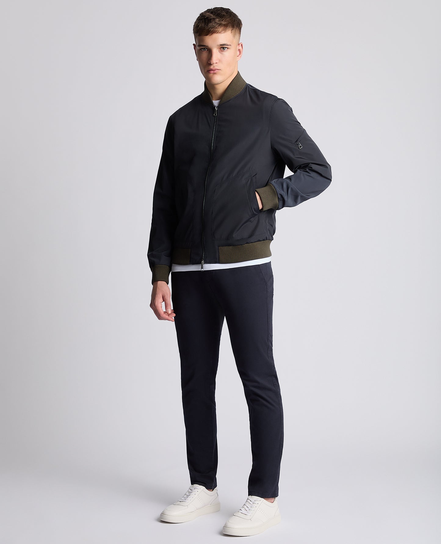 Remus Uomo Keaton Bomber - Navy