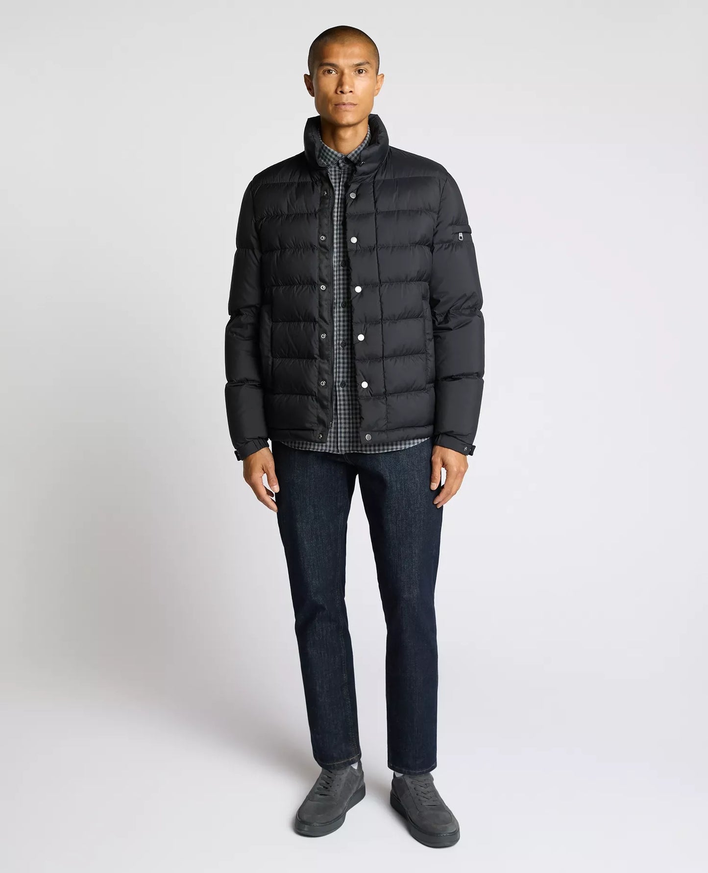 Remus Uomo Kane Quilted Jacket - Navy