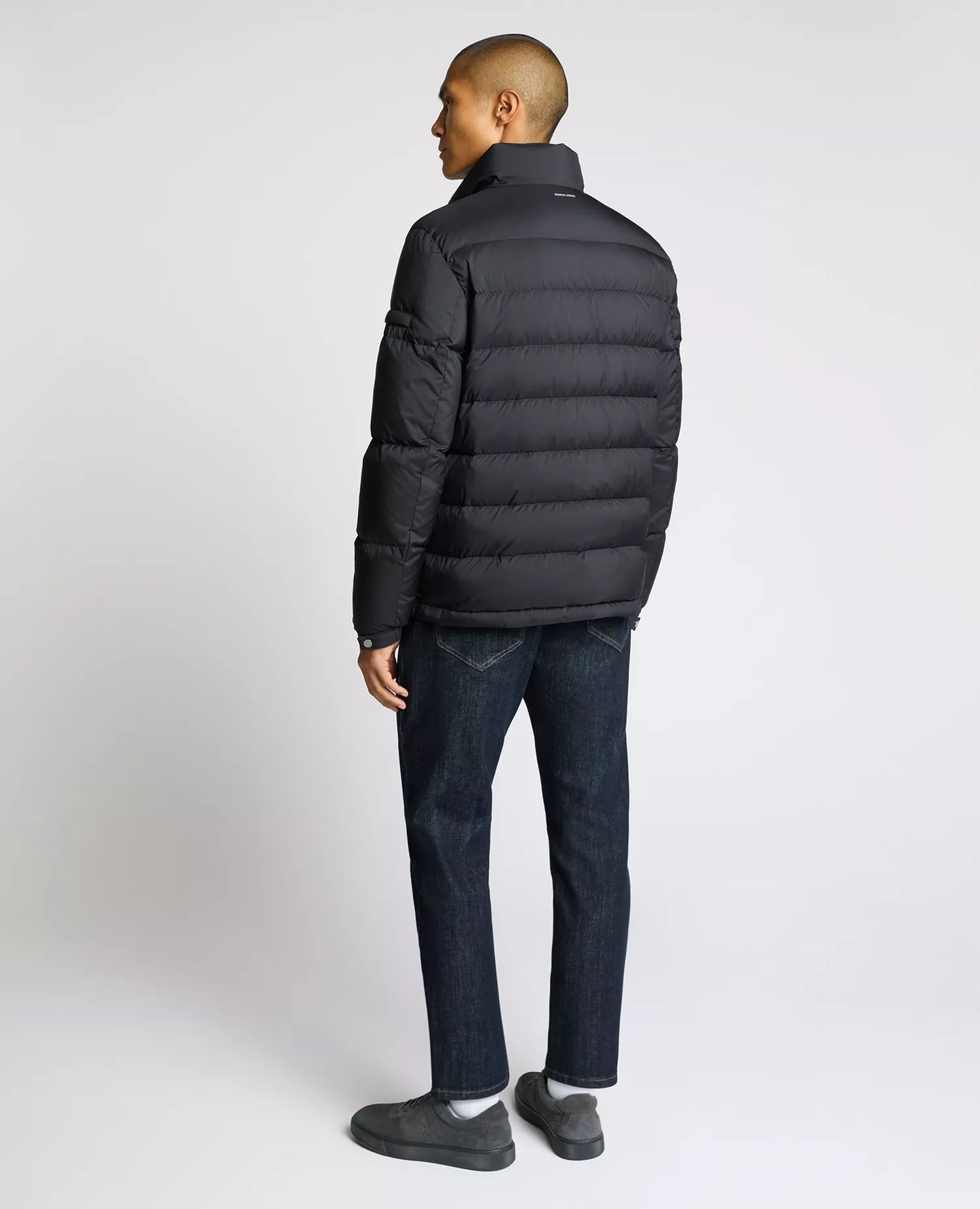 Remus Uomo Kane Quilted Jacket - Navy