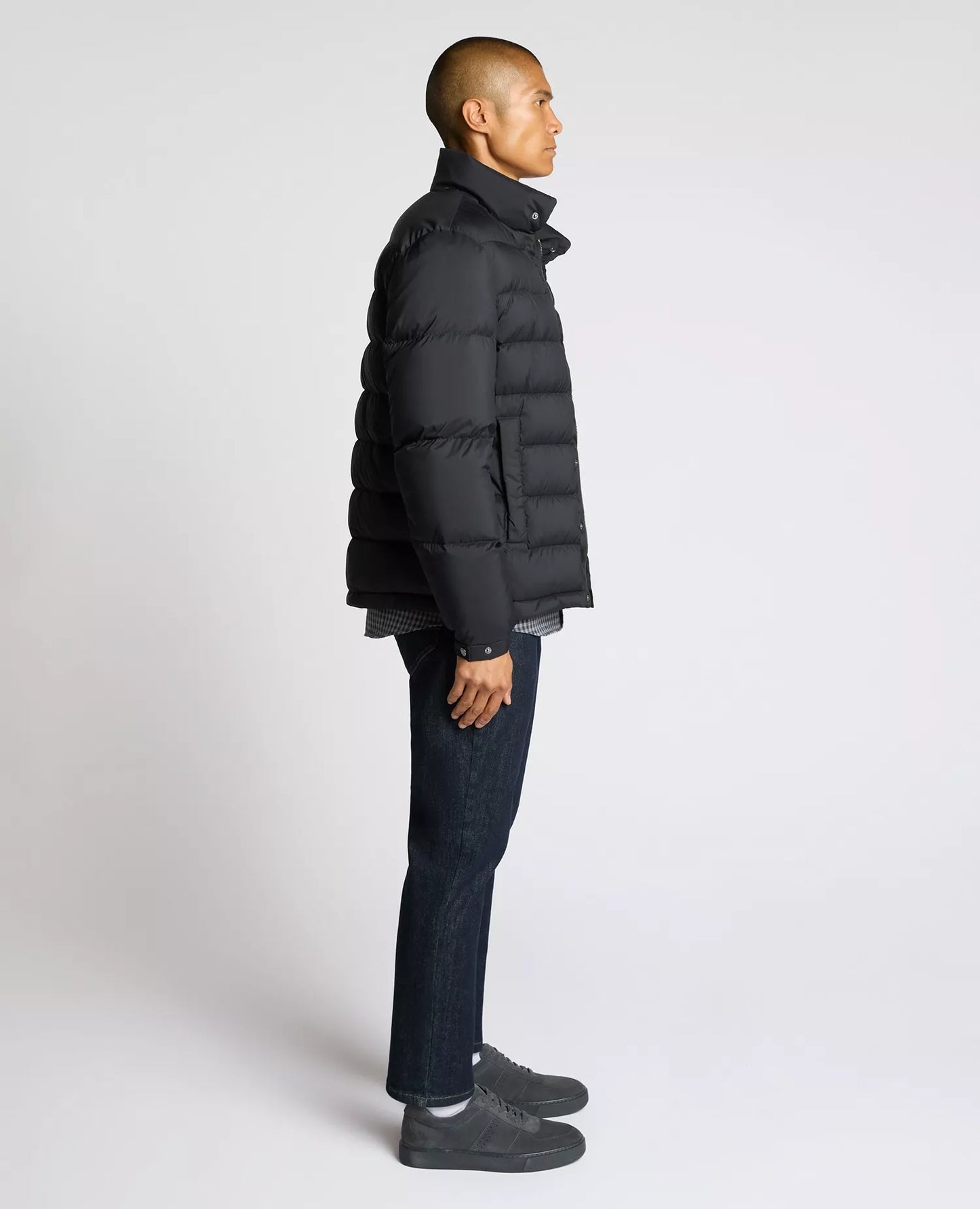 Remus Uomo Kane Quilted Jacket - Navy