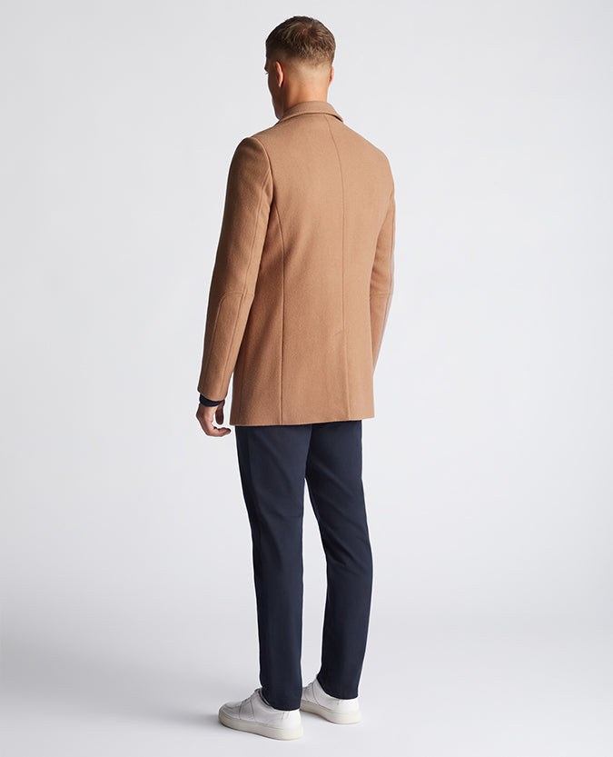Remus Uomo Lohman Overcoat - Tan