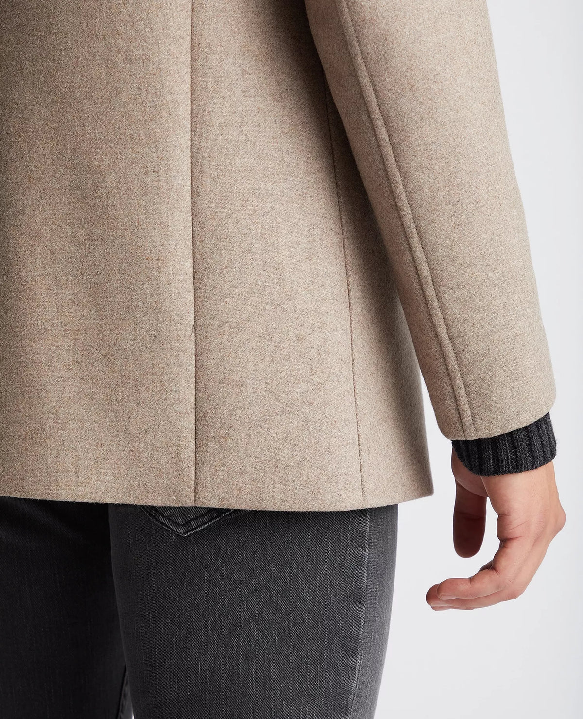 Remus Uomo Jonah Overcoat - Beige