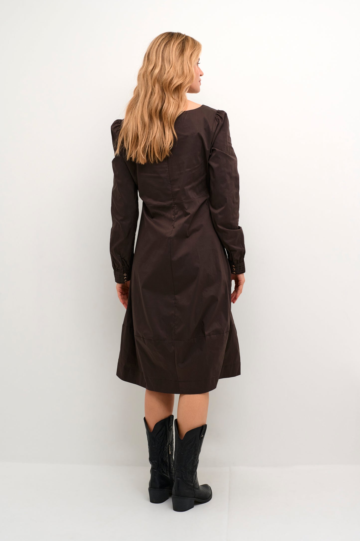 Culture Cuantoinett Dress - Demitasse