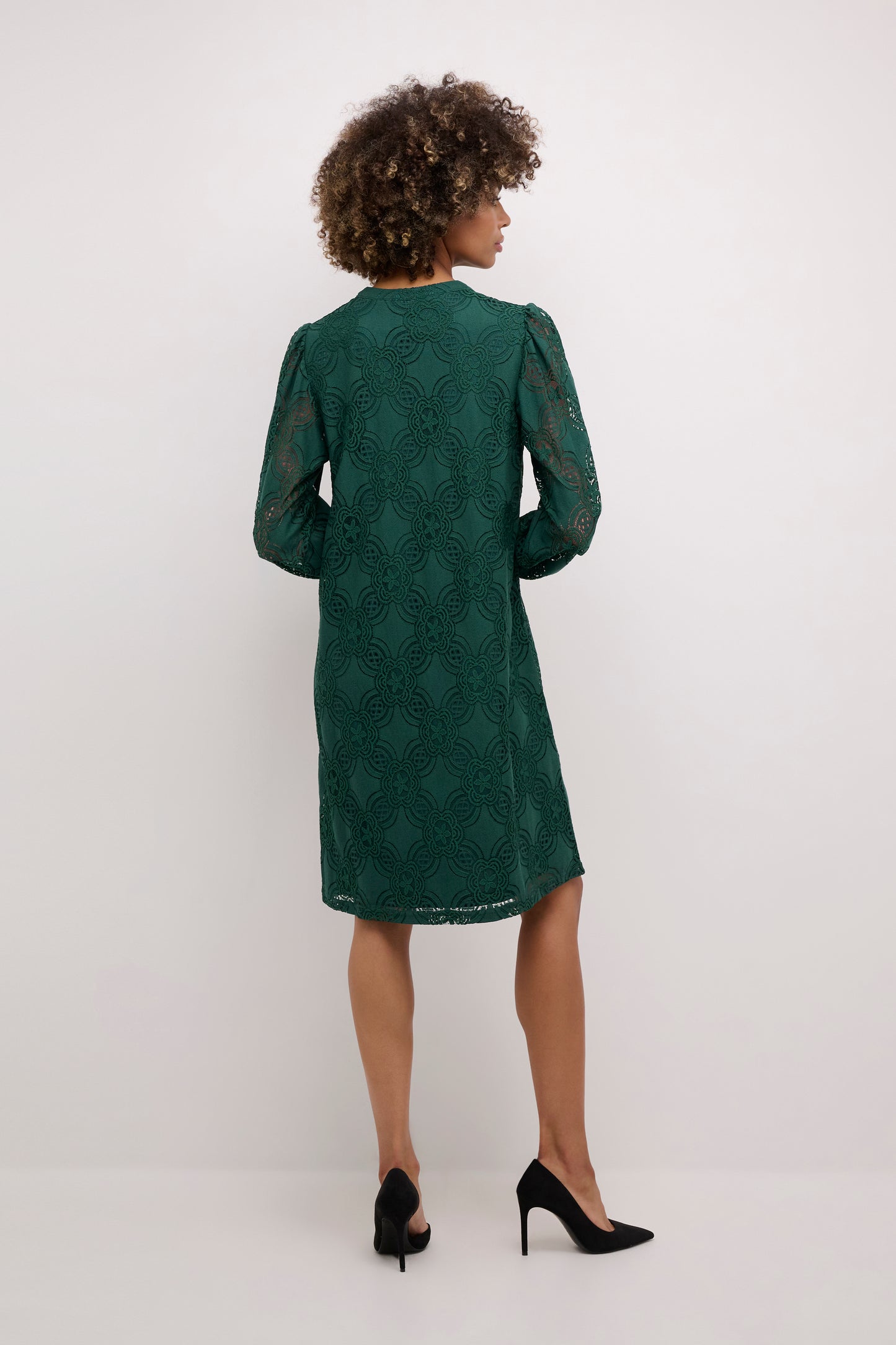 Culture Cuolu Lace Dress - Green