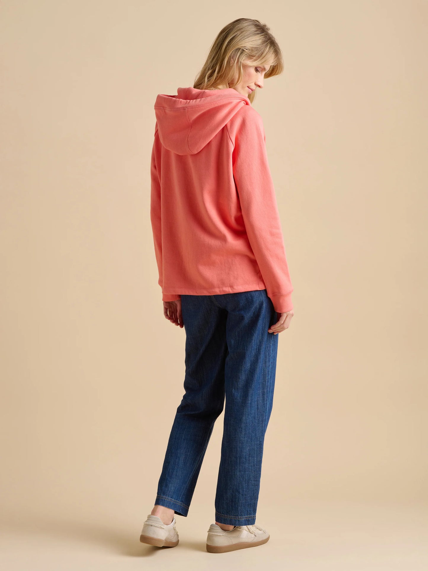 Brakeburn Star Beach Hoodie - Coral