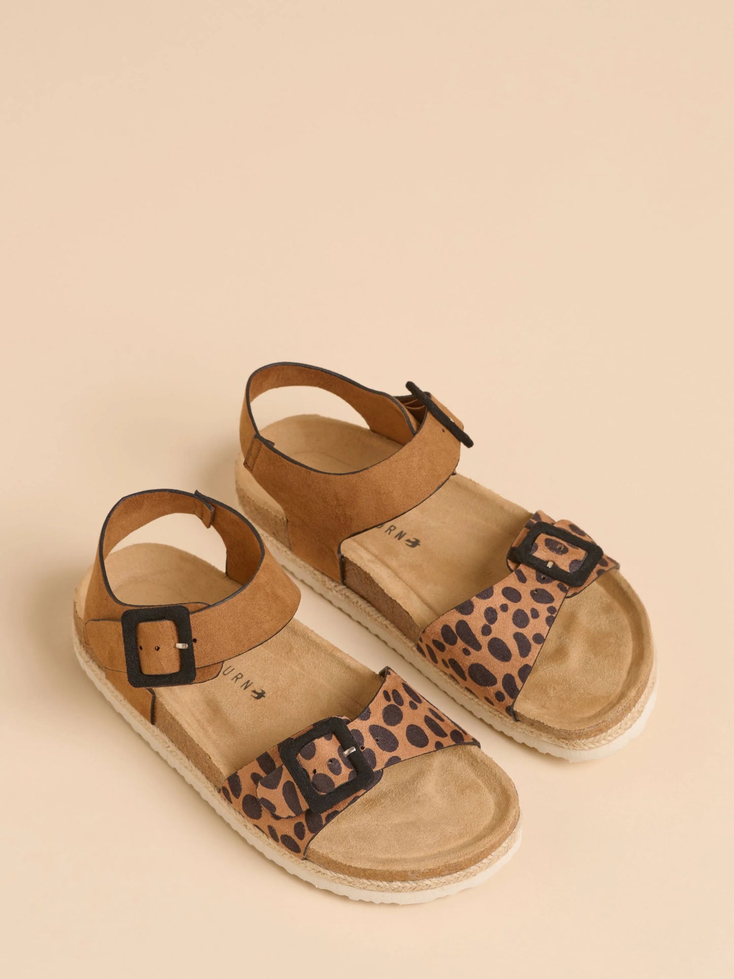 Brakeburn Leopard Platfrom Sandal