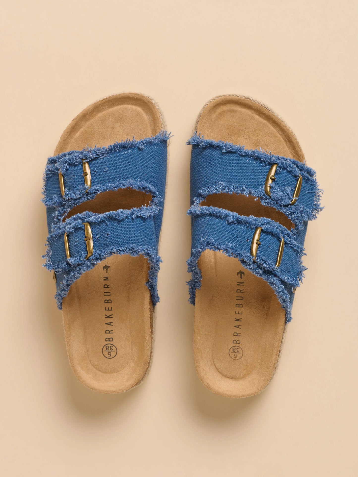 Brakeburn Denim Platfrom Sandal