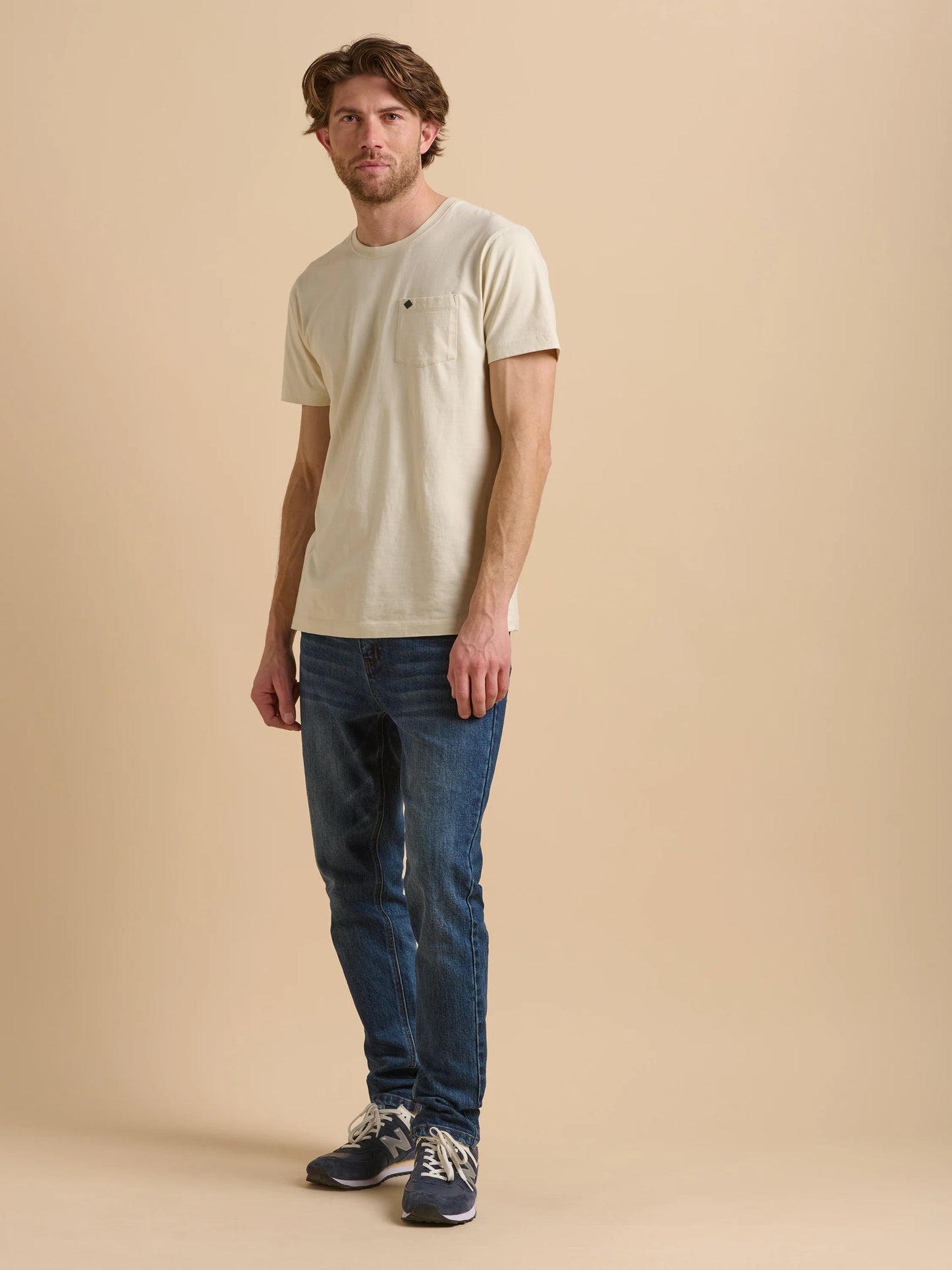 Brakeburn Retro Boards Tee - Ecru