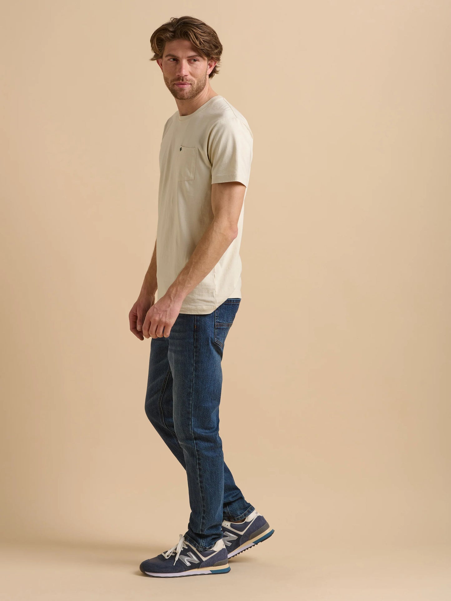 Brakeburn Retro Boards Tee - Ecru