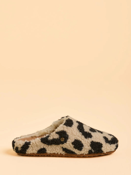 Brakeburn Fireside Fleece Slippers - Cream