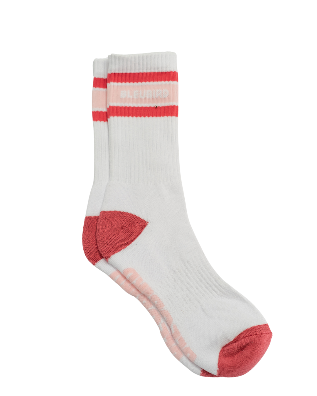 Bleubird Crew Socks - Coral & Pink