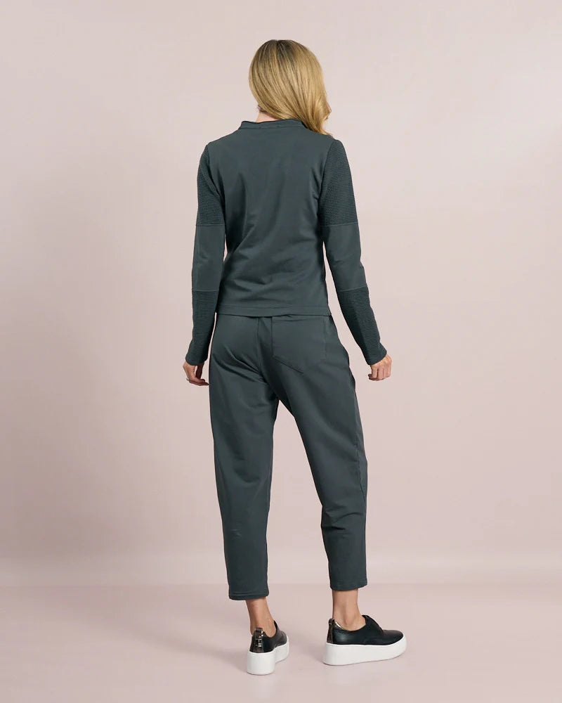 Deck Biker Jacket - Slate