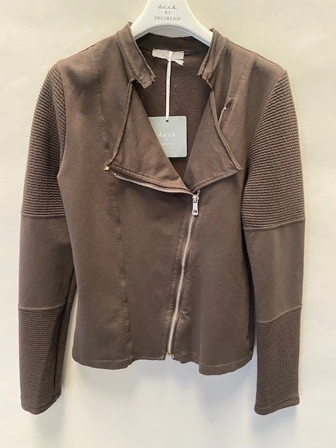 Deck Biker Jacket - Choko