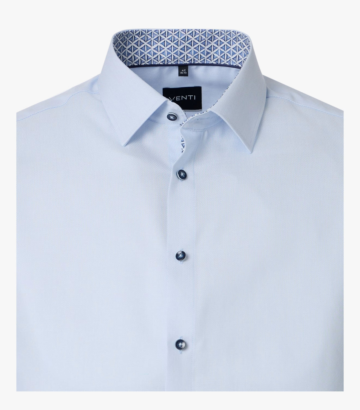 Venti Kent Modern Fit Shirt - Blue