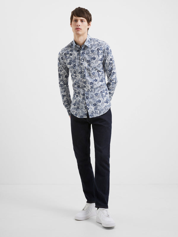 French Connection Floral Long Sleeve Shirt